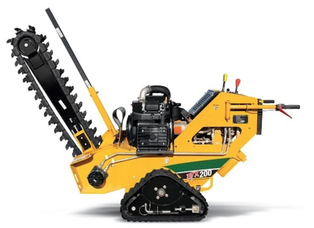 TRANCHEUSE DE FOUILLE A CHENILLES – VERMEER RTX 150