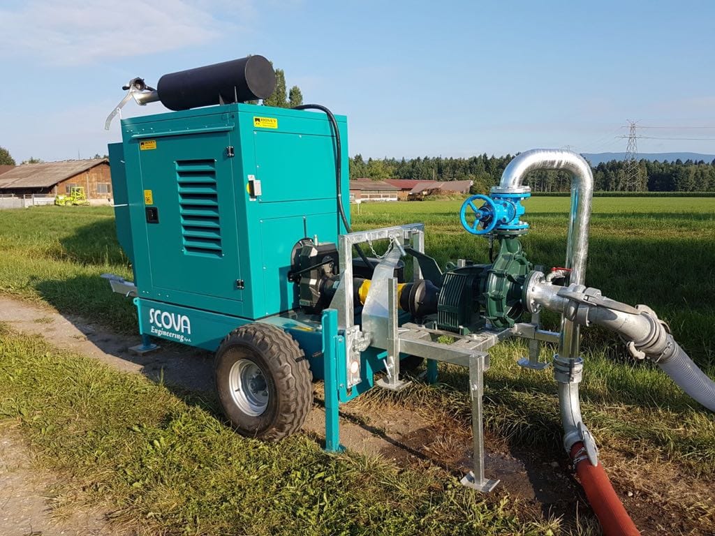 Motopompe à prise de force